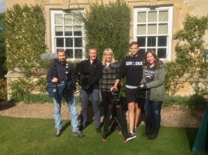 Escape to the Country filiming crew came to Snowshill in October