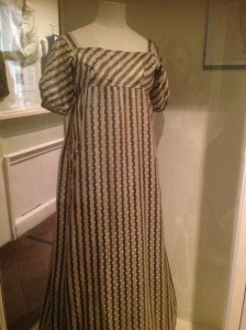 A classical high-waisted dress