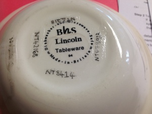 We used plates from the office kitchen to test our inventory marking skills. Some might still be marked! 